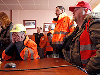 Французские рабочие захватили сталелитейный завод