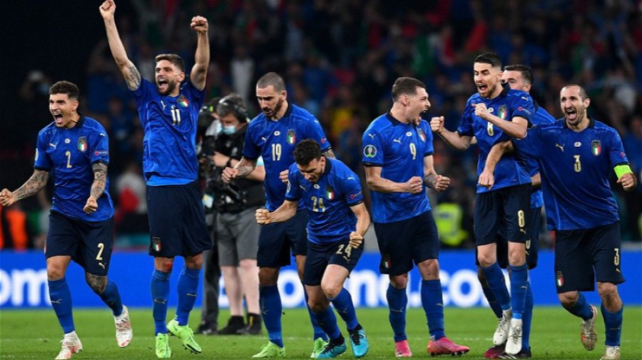 Сборная Италия выиграла Чемпионат Европы в серии пенальти