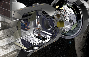 В США разработали первый жилой модуль для космических экспедиций