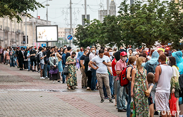 Минчанин: Был в центре Минска вчера, буду сегодня