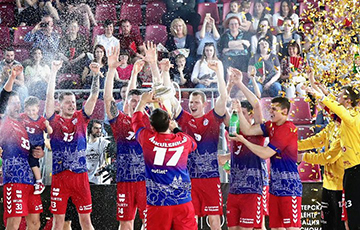 Гандболисты минского СКА в 7-й раз выиграли Кубок Беларуси