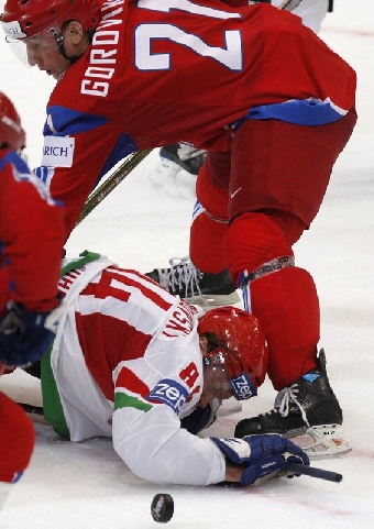 На хоккейном ЧМ Беларусь проиграла Финляндии