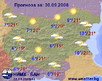 Прогноз погоды на 26 мая