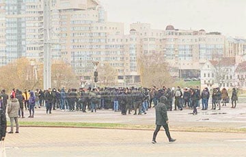 Мигранты вышли на митинг в Минске?