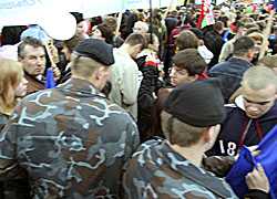 Аресты оппозиционеров на фестивале в Будславе