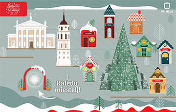 Рождественская ярмарка в Вильнюсе перенесена в интернет
