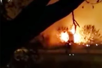 Турецкое ТВ опубликовало видеозапись взрыва фуры с Украины