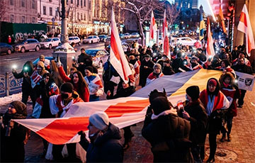 В Киеве прошел Марш памяти белорусского героя Украины Михаила Жизневского