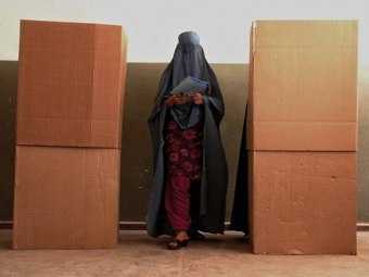 На выборах в Афганистане проголосовали 40 процентов избирателей