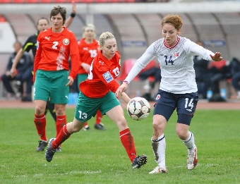Женская сборная Беларуси по футболу проиграла команде Голландии в квалификации чемпионата мира