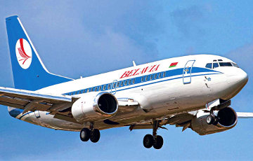 Самолет «Белавиа» сбил фонари в аэропорту Борисполь