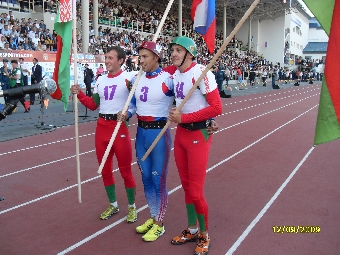 Сборная Беларуси стала бесспорным лидером по итогам двух дней чемпионата мира по пожарно-спасательному спорту
