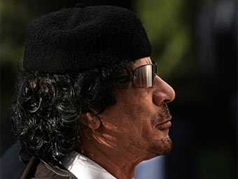 Каддафи взялся помирить поссорившихся из-за футбола Египет и Алжир