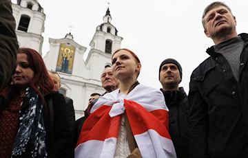 «Настоящее время»: В Минске прошел молебен за сохранение мемориала в Куропатах