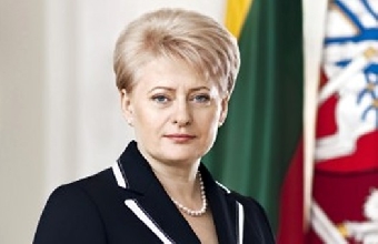 В Беларусь едет президент Литвы Даля Грибаускайте