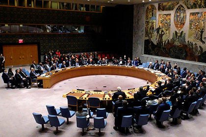 В Совбез ООН внесен проект резолюции по инциденту с химоружием в Сирии