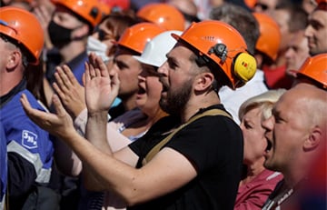 Брестские партизаны вышли на акцию в поддержку забастовки