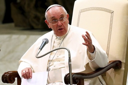 Папа Римский назвал главу Палестины ангелом мира