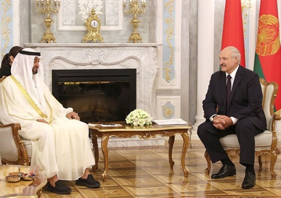 Наследный принц Абу-Даби впервые посетил Беларусь