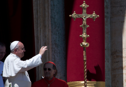 Папа Римский на Пасху помолился за мир на Украине