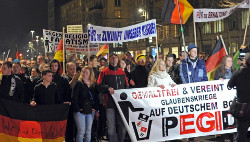 17 тысяч жителей Дрездена вышли на митинг против «исламизации»