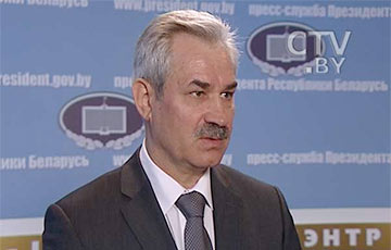 Lukashenka Dismissed Energy Minister