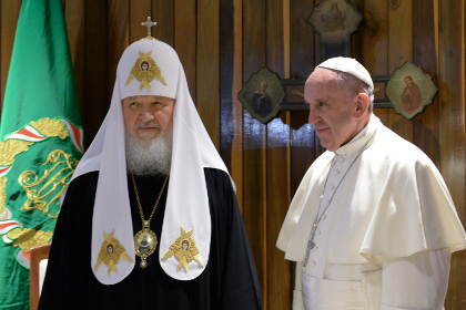 Встречу папы и патриарха два года назад отменили из-за событий на Украине