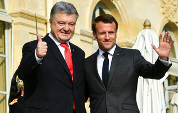 В Париже началась встреча Порошенко и Макрона
