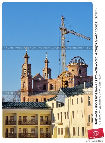 Трехсотпудовый колокол привезли в Витебск для Свято-Успенского кафедрального собора