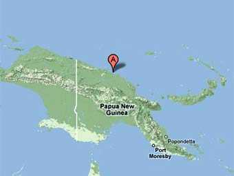 В Папуа - Новой Гвинее произошло мощное землетрясение