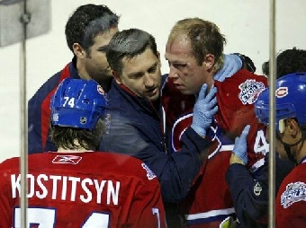 Сергей Костицын продлил свою бомбардирскую серию в чемпионате НХЛ до восьми матчей