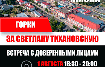 Стало известно, где в Могилевской области пройдут пикеты в поддержку Тихановской