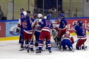 Хоккеисты минской "Юности" разгромили "Витебск" в матче открытого чемпионата Беларуси