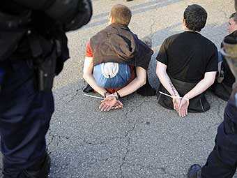 В Страсбурге арестованы 300 противников НАТО