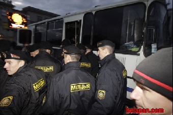 Задержанные вчера вечером на Октябрьской площади Минска отпущены