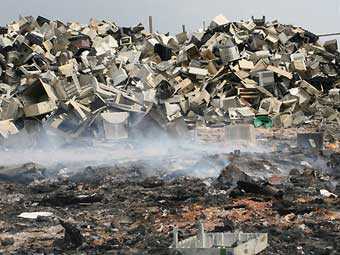 В Африку незаконно экспортируют мусор из Хэмпшира