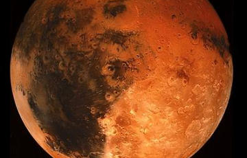 Как выглядит поверхность Марса с орбиты