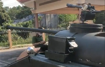 Во Вьетнаме показали танк на базе мотоцикла
