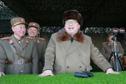 Ким Чен Ын руководил испытанием зенитных управляемых ракет нового типа