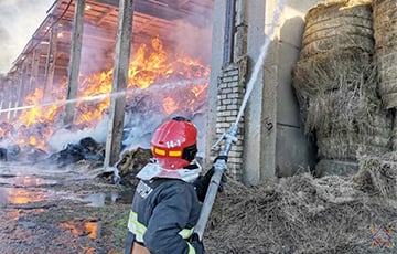 На пожаре в Лиозно погиб замначальника Витебского областного управления МЧС