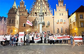Белорусы Польши, Литвы и Швеции поддержали предзабастовочное состояние