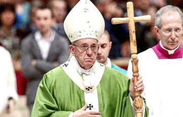 Папа римский во время воскресной проповеди вспомнил о жителях восточной Украины