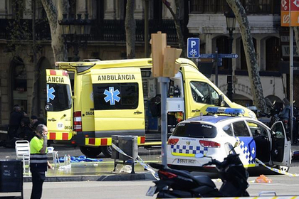 Наезд на пешеходов в Барселоне назвали терактом