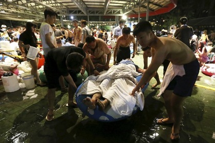 СМИ узнали о первом умершем от ран при взрыве в аквапарке на Тайване