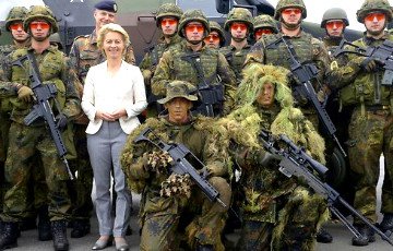 В Латвию прибудут механизированные пехотинцы из Германии