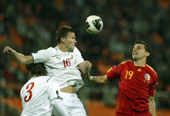Футболисты Румынии выиграли у Люксембурга в квалификации Евро-2012