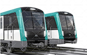 БЖД показала новые поезда для минского метро
