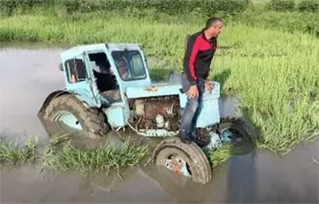 Режим Лукашенко — это старый советский трактор, застрявший в болоте