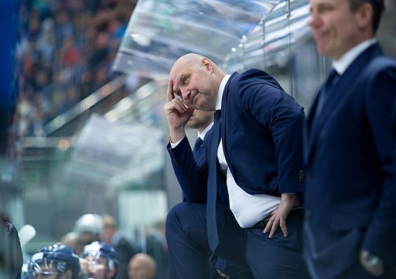 Белорус Андриевский отправлен в отставку с поста главного тренера клуба КХЛ