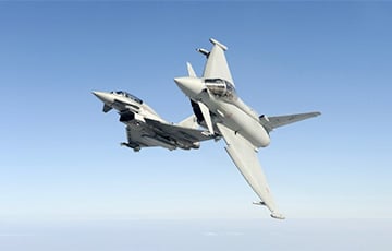 Истребители Typhoon перехватили российские военные самолеты у границ Великобритании